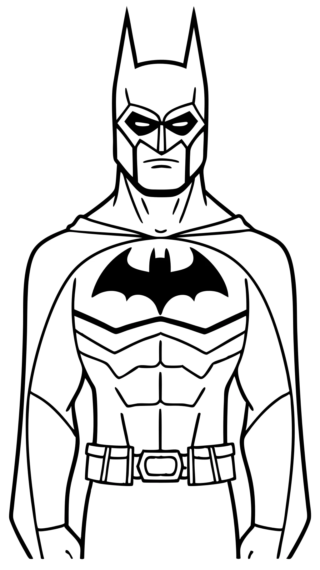 Páginas para colorear de Batman gratis gratis